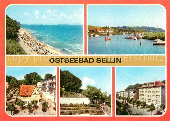 Sellin Ruegen Strand Seglerhafen Freilichtbuehne
