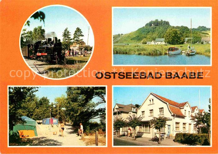 Baabe Ostseebad Ruegen Kleinbahn Moritzburg Zeltplatz Erholungsheim Mathias Thes