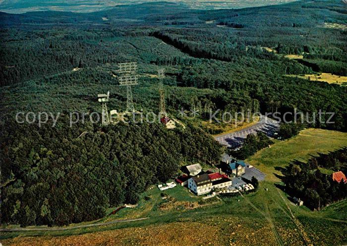 Schotten Hessen Fliegeraufnahme Berggasthof Hoherodskopf