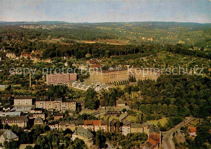 Elberfeld Wuppertal Fliegeraufnahme Diakonissenanstalt Bethesda