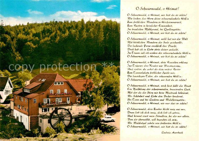 Unterreichenbach Calw Gasthof Untere Kapfenhardter Muehle