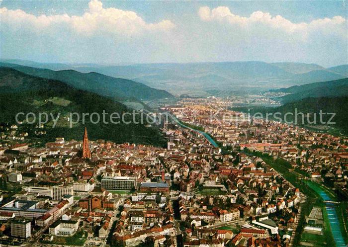 Freiburg Breisgau Fliegeraufnahme