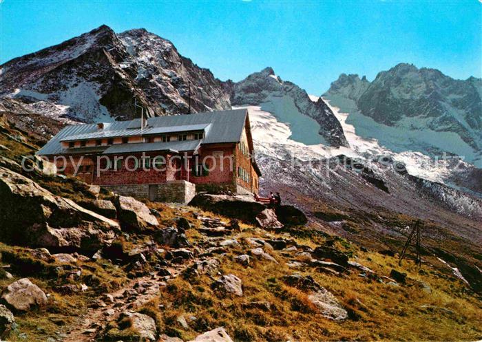 Kasseler Huette Gruene-Wand-Spitze Keilbachspitze