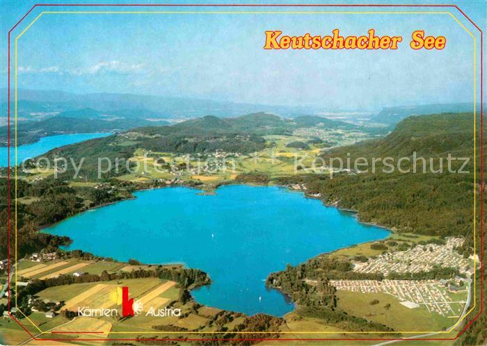 Keutschach See Woerthersee Fliegeraufnahme