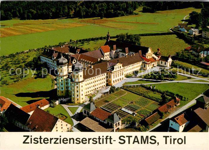 Stams Zisterzienserstift Fliegeraufnahme