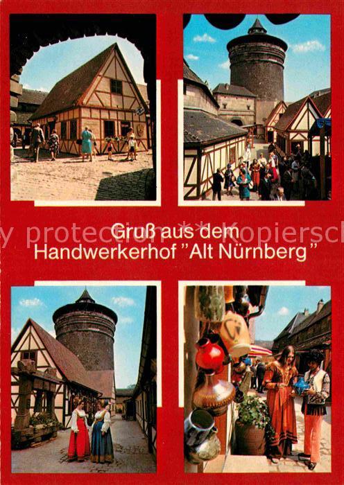 NueRNBERG  CITY Handwerkerhof Altstadt Nuernberg