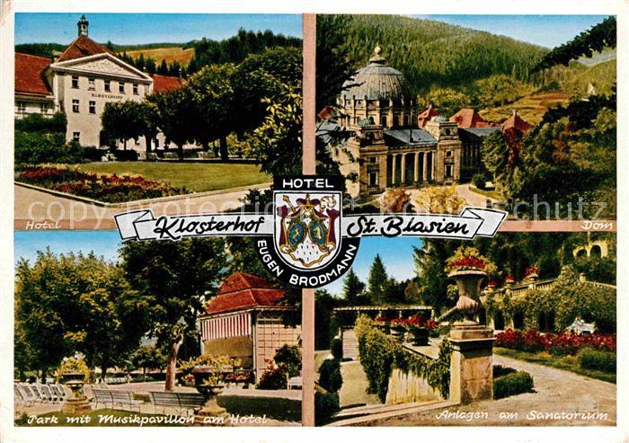 St Blasien Klosterhof Hotel Eugen Brodmann