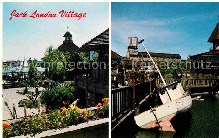 Oakland California Jack Londons Village Shops boutiques and restaurants