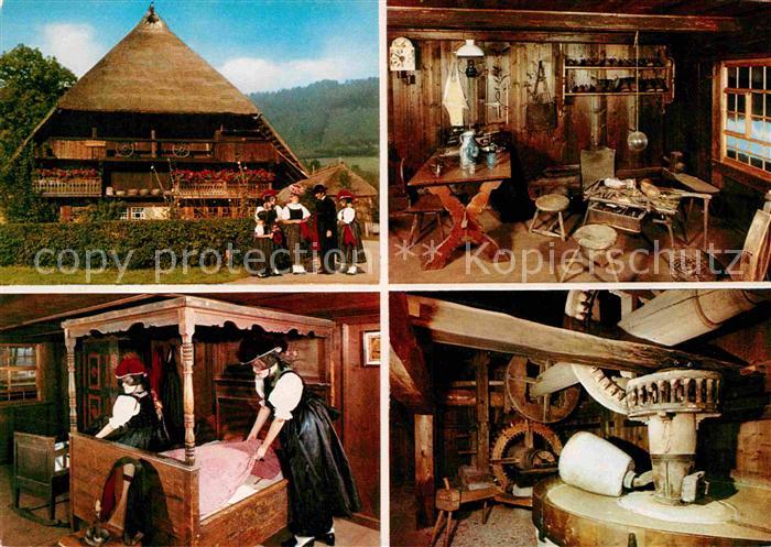 Gutach Schwarzwald Schwarzwaelder Freilichtmuseum Vogtsbauernhof