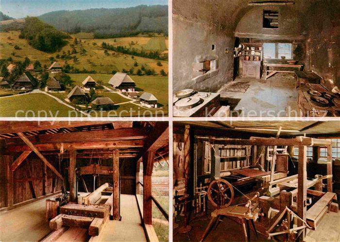 Gutach Schwarzwald Schwarzwaelder Freilichtmuseum Vogtsbauernhof