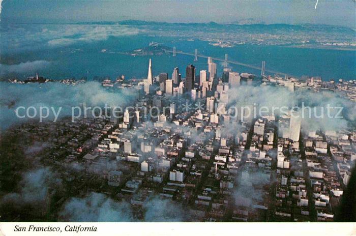 San Francisco California Air view