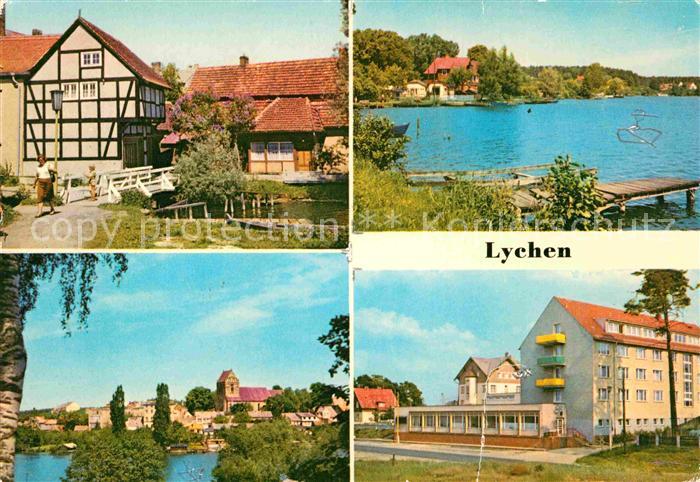 Lychen Malerwinkel Am Oberpfuhlsee Stadtsee FDGB Erholungsheim Bertold Brecht