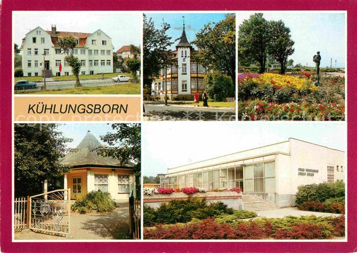 Kuehlungsborn Ostseebad FDGB Erholungsheim Stoertebeker Gaststaette Fischerkrug