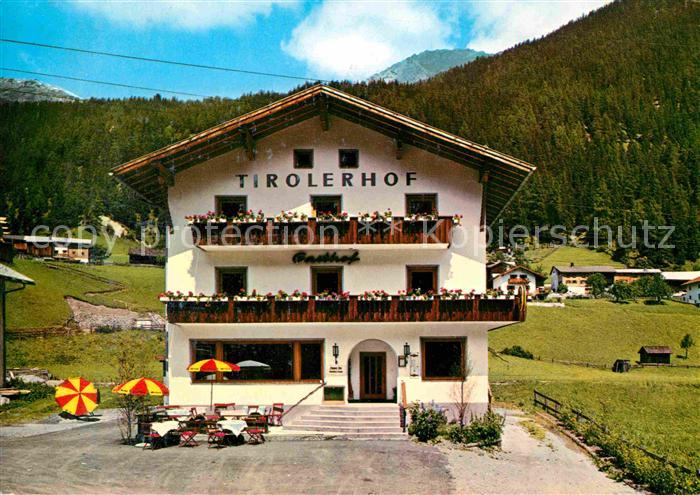 St Jakob Arlberg Gasthof Pension Tirolerhof