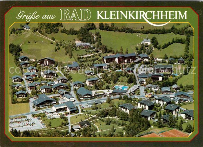 Bad Kleinkirchheim Kaernten Fliegeraufnahme