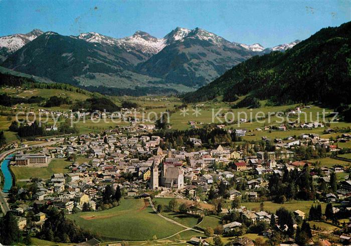 Kitzbuehel Tirol Fliegeraufnahme