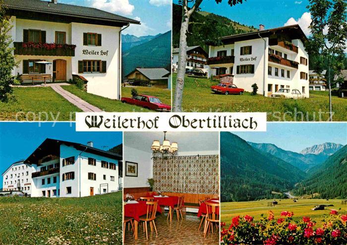 Obertilliach Gaestehaus Weilerhof Gaststube Panorama