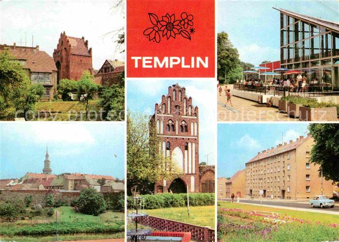 Templin FDGB Erholungsheim Salvador Allende Teilansicht Prenzlauer Tor Muehlenst