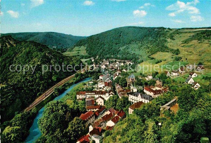 Altenahr Blick von der Burgruine Are