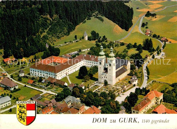Gurk Dom Fliegeraufnahme