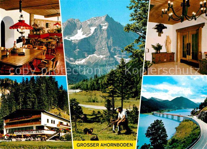 Eng Hinterriss Tirol Alpengasthof Eng am Gr Ahornboden Saal Alpenstrasse