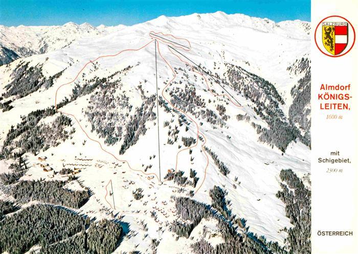 Koenigsleiten am Gerlospass Fliegeraufnahme