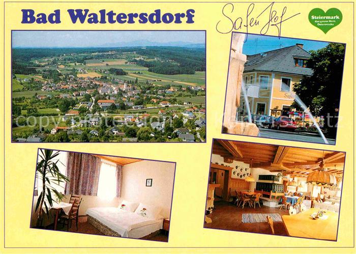 Bad Waltersdorf Panorama Gasthof Restaurant Safenhof Gastraum Zimmer