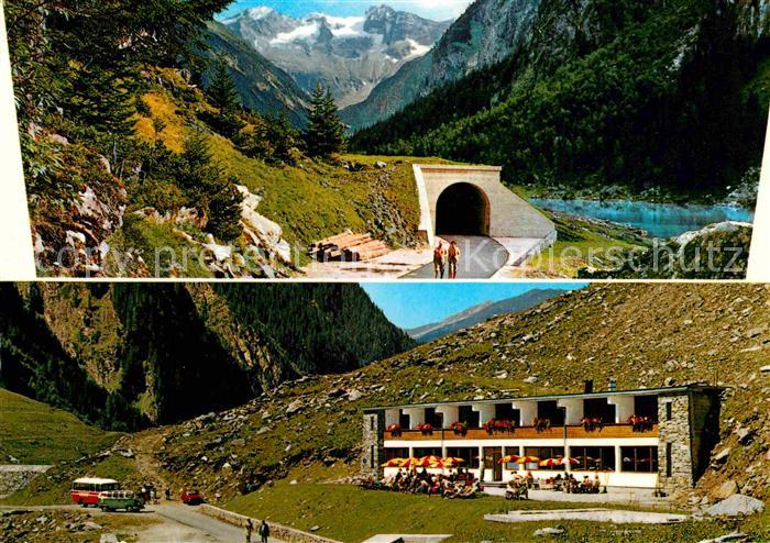 Mayrhofen Zillertal Stilluptal Talschluss Kroells Gasthaus Wasserfall