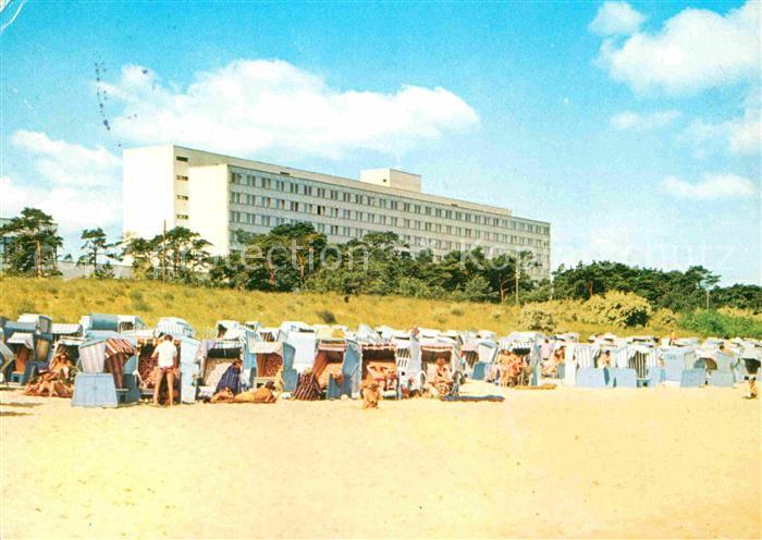 Zinnowitz Ostseebad Strand und Ferienheim Roter Oktober IG Wismut