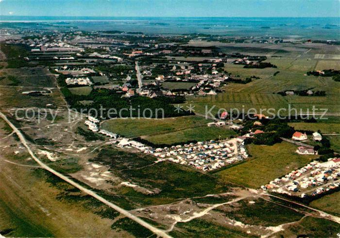 St Peter-Ording Fliegeraufnahme Boehl mit Camping