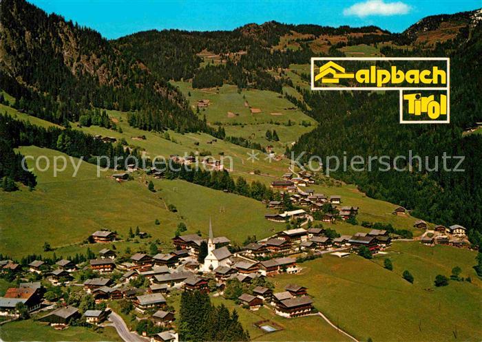 Alpbach Fliegeraufnahme