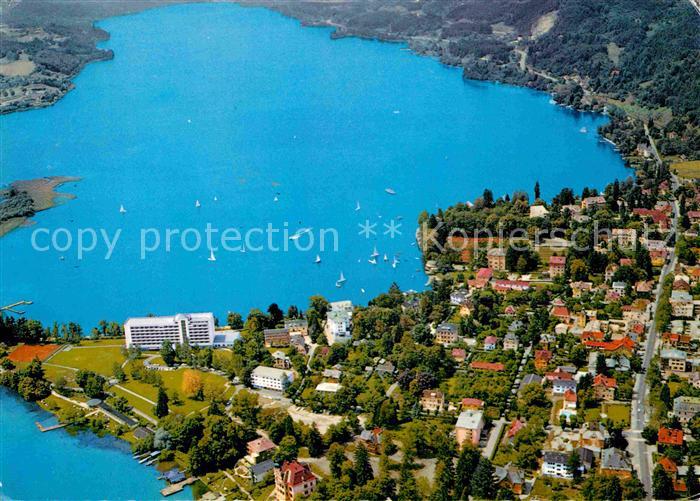 Poertschach Woerthersee Fliegeraufnahme