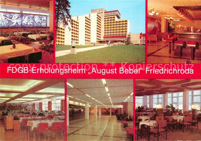 Friedrichsroda Erholungsheim August Bebel