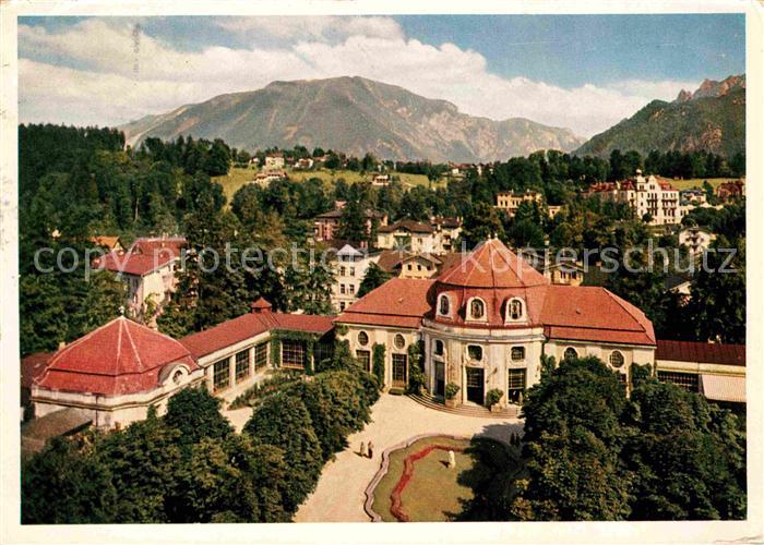 Bad Reichenhall Kurhaus mit Untersberg