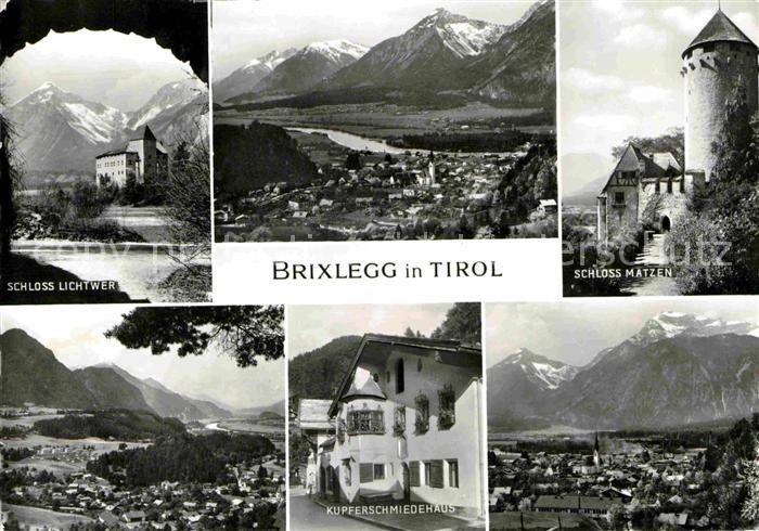 Brixlegg Tirol Schloss-Matzen Schloss-Lichter Kupferschmiedehaus