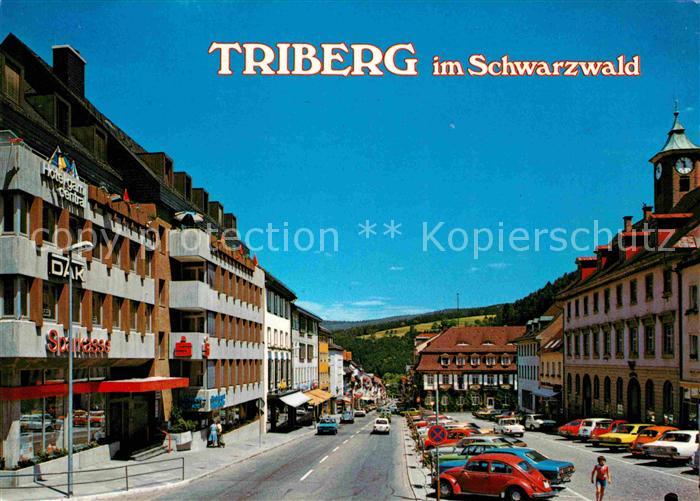 Triberg Schwarzwald Strassenpartie