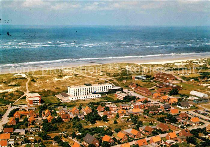 Norderney Nordseebad Fliegeraufnahme Klinik Ortsteil Nordheim