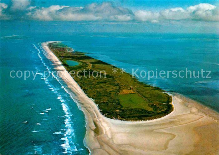 Juist Nordseebad Fliegeraufnahme