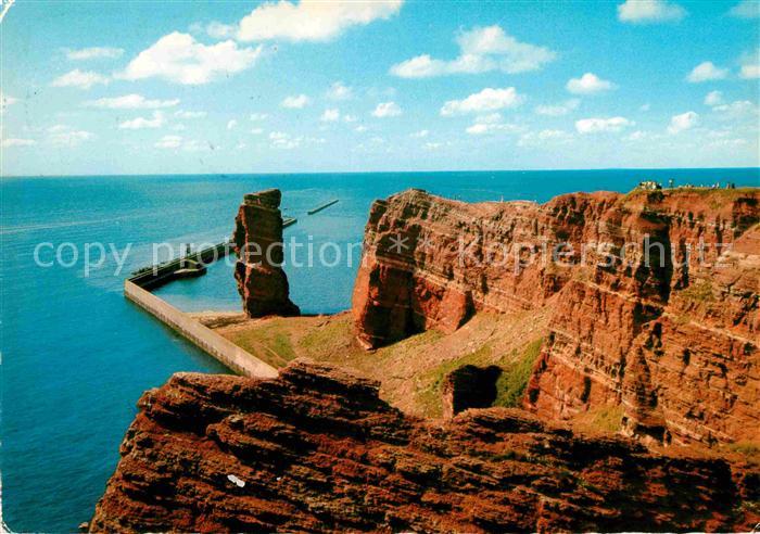 HELGOLAND Insel Schleswig-Holstein Nordspitze und Lange Anna
