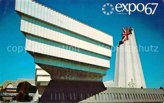 Exposition Universelle Internationale Montreal 1967 Pavillon de la Grande-Bretag