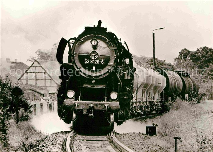 Lokomotive Dampflokomotive 528126-6 Golzow Branden