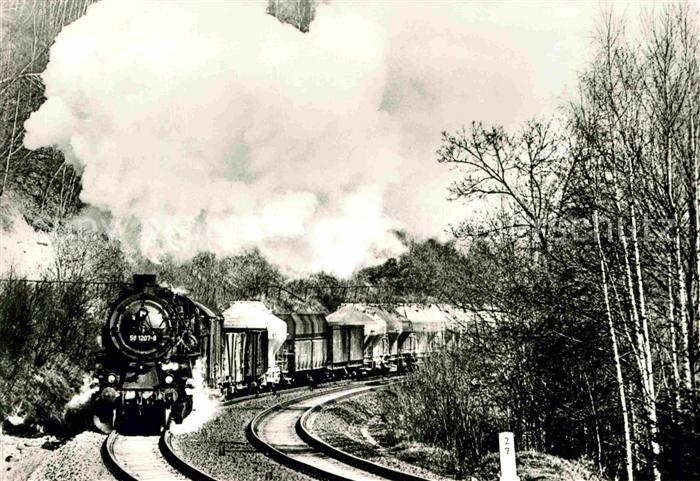 Lokomotive Dampflokomotive 581207-8 Breitenbrunn Erla