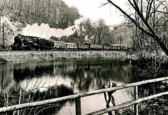 Lokomotive Dampflokomotive Baureihe 58 Gueterzug Hartenstein