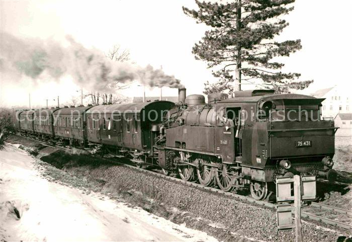 Lokomotive 75431 Maschinenbau Gesellschaft Karlsru