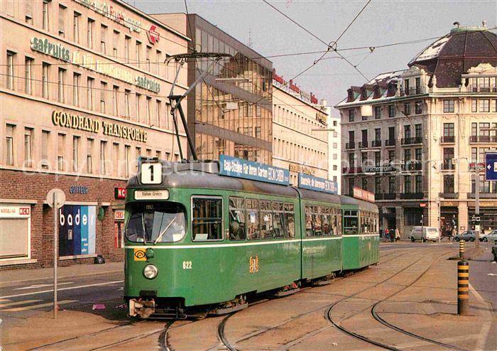 Strassenbahn Basel Haltestelle Markthalle
