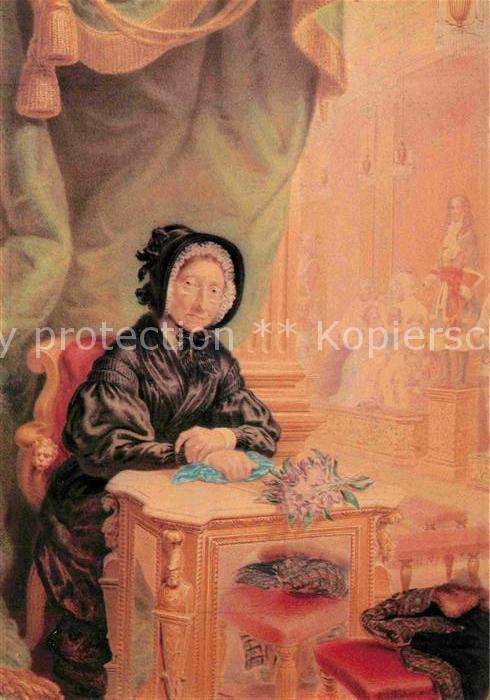 Kuenstlerkarte Paul Fischer Madame Tussaud s London