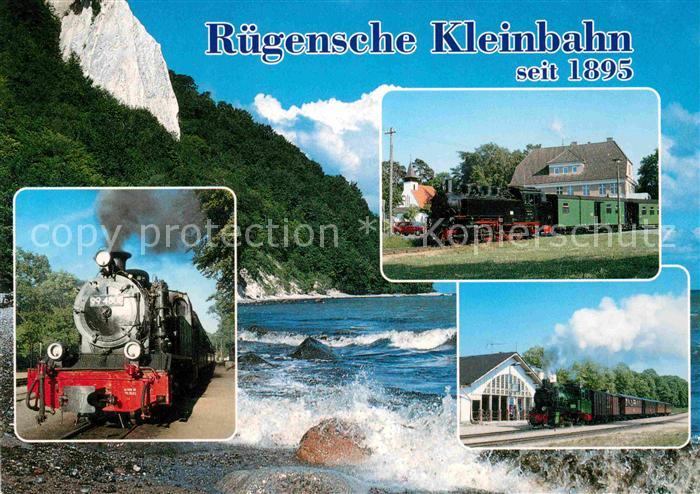 Lokomotive Ruegensche Kleinbahn 99-4802 Goehren 99-784 Baabe