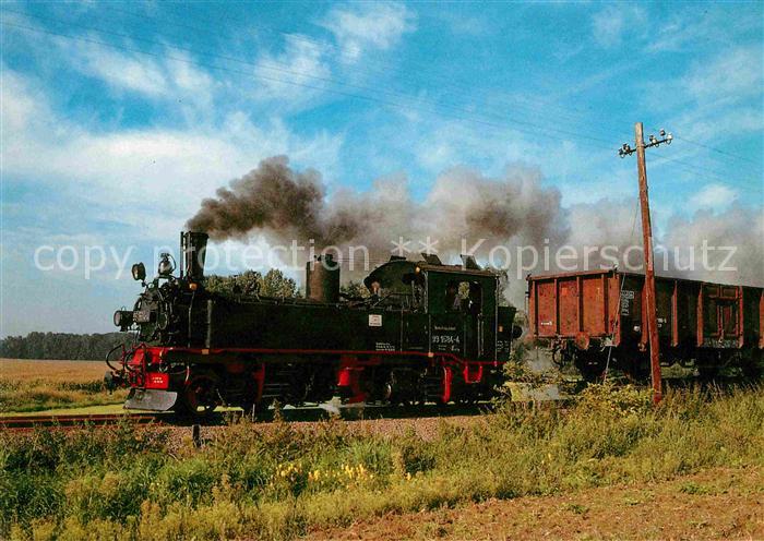 Lokomotive 991584-4 Gueterzug Naundorf