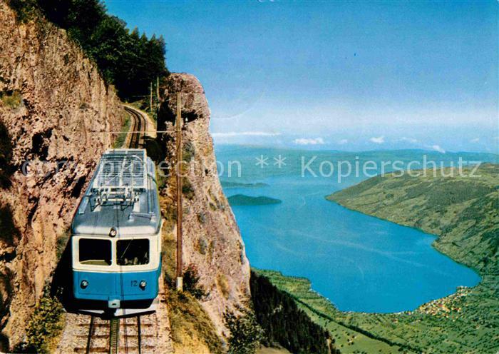 Zahnradbahn Arth-Rigi-Bahn Kraebelwand Arth Zugersee