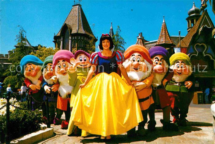 Disneyland California Snow White and the seven Dwarfs Schneewittchen 7 Zwerge